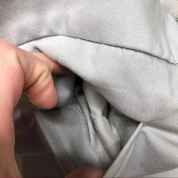 Hilary Radey Dress Pants Ankle Length Light Grey Size 8 - Picture 14 of 16